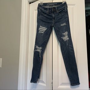 American Eagle distressed jeans